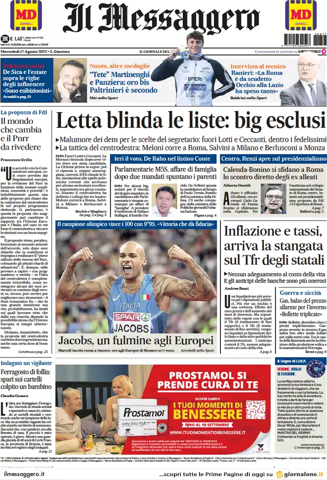il messaggero 052844711