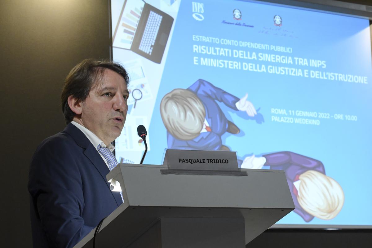 PASQUALE TRIDICO PRESIDENTE INPS PASQUALE TRIDICO PRESIDENTE INPS
