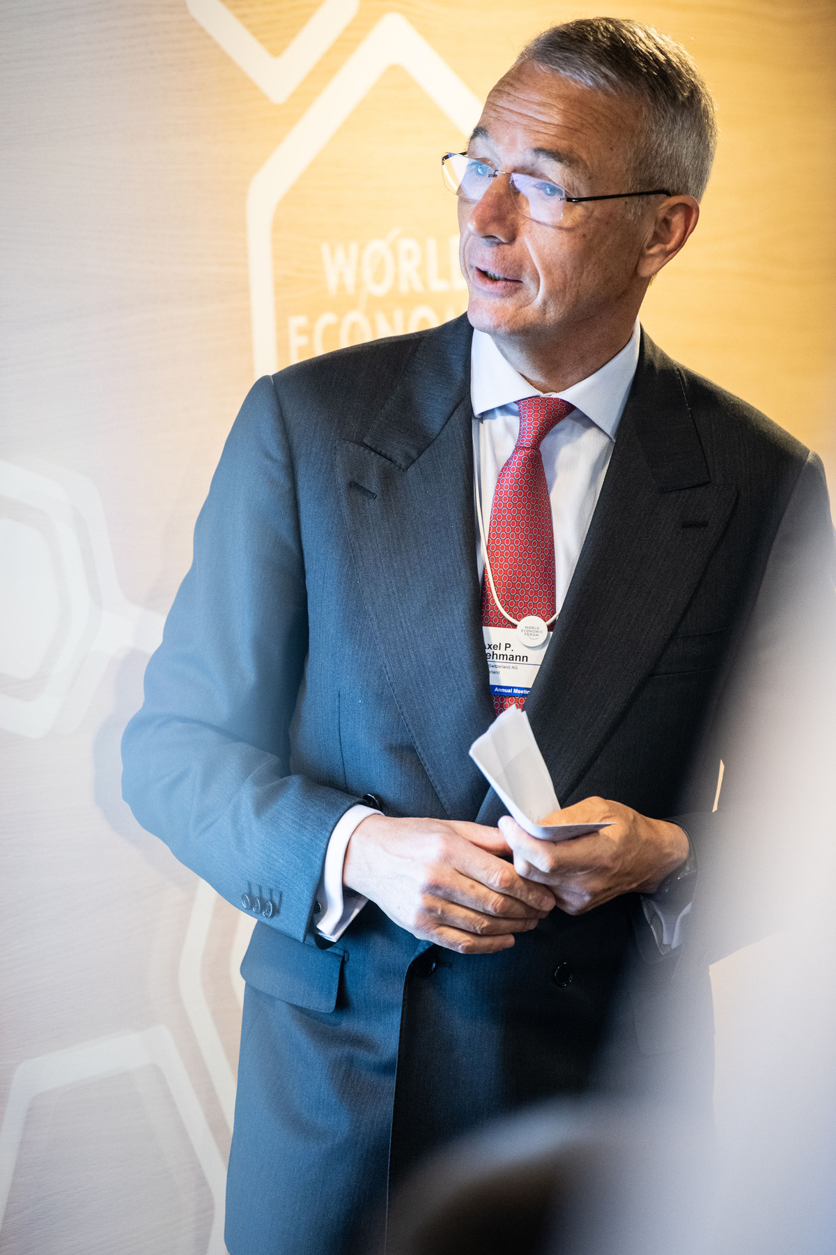 AXEL P. LEHMANN NUOVO PRESIDENTE CREDIT SUISSE AXEL P. LEHMANN NUOVO PRESIDENTE CREDIT SUISSE