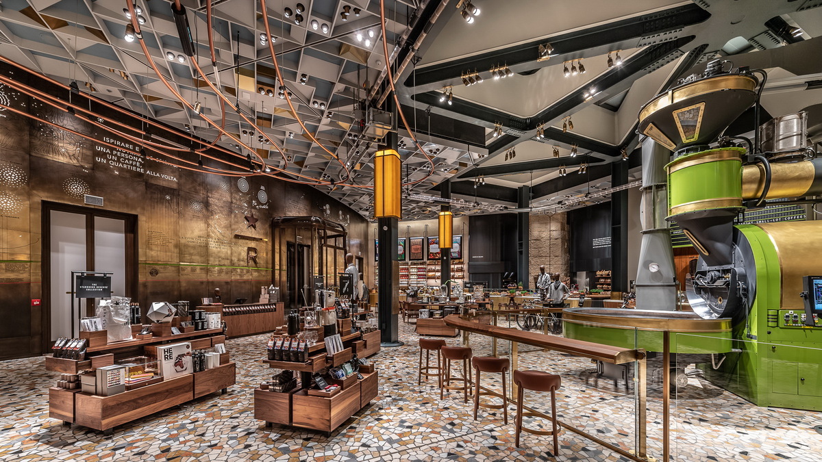 ROASTERY STARBUCKS MILANO TOSTATURA CAFFE CAFFETTERIACAFFETTERIE BANCONE BANCONI INTENI ROASTERY STARBUCKS MILANO TOSTATURA CAFFE CAFFETTERIACAFFETTERIE BANCONE BANCONI INTENI
