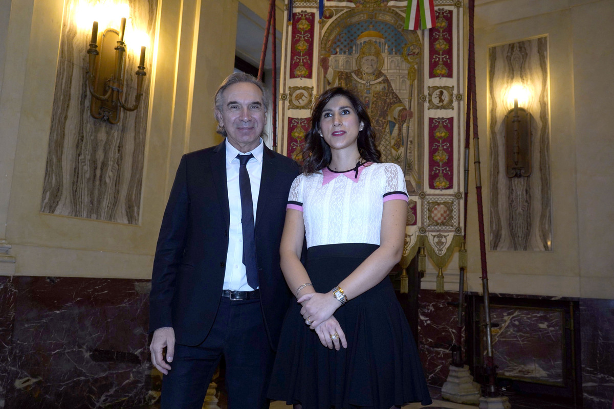 Fashion Week Women’s collection CARLO MARIA FERRO PRESIDENTE ICE ALESSIA CAPPELLO ASSESSORA SVILUPPO ECONOMICA