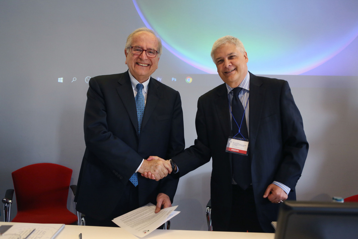 MASSIMO CAPUTI PRESIDENTE ASSOCIAZIONE MARCHI STORICI ITALIANI, ROBERTO LUONGO DIRETTORE AGENZIA ICE MASSIMO CAPUTI PRESIDENTE ASSOCIAZIONE MARCHI STORICI ITALIANI, ROBERTO LUONGO DIRETTORE AGENZIA ICE