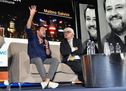 Salvini a La Piazza: "Meloni premier? Siamo tutti in corsa, non solo lei"