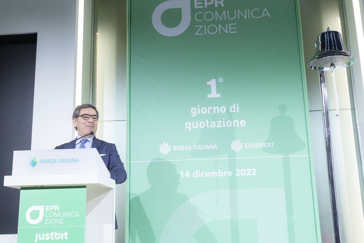 Eprcomunicazione debutta a Piazza Affari su Euronext Growth Milan Eprcomunicazione debutta a Piazza Affari su Euronext Growth Milan