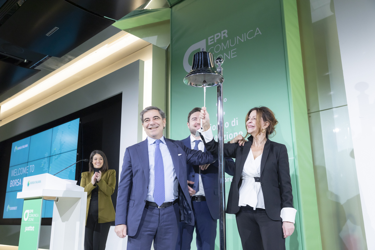 Eprcomunicazione debutta a Piazza Affari su Euronext Growth Milan Eprcomunicazione debutta a Piazza Affari su Euronext Growth Milan