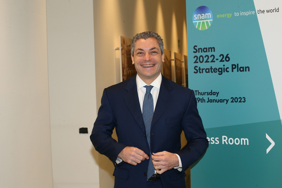 Snam, piano strategico 2022-26: investimenti balzano a €10 miliardi Snam, piano strategico 2022-26: investimenti balzano a €10 miliardi