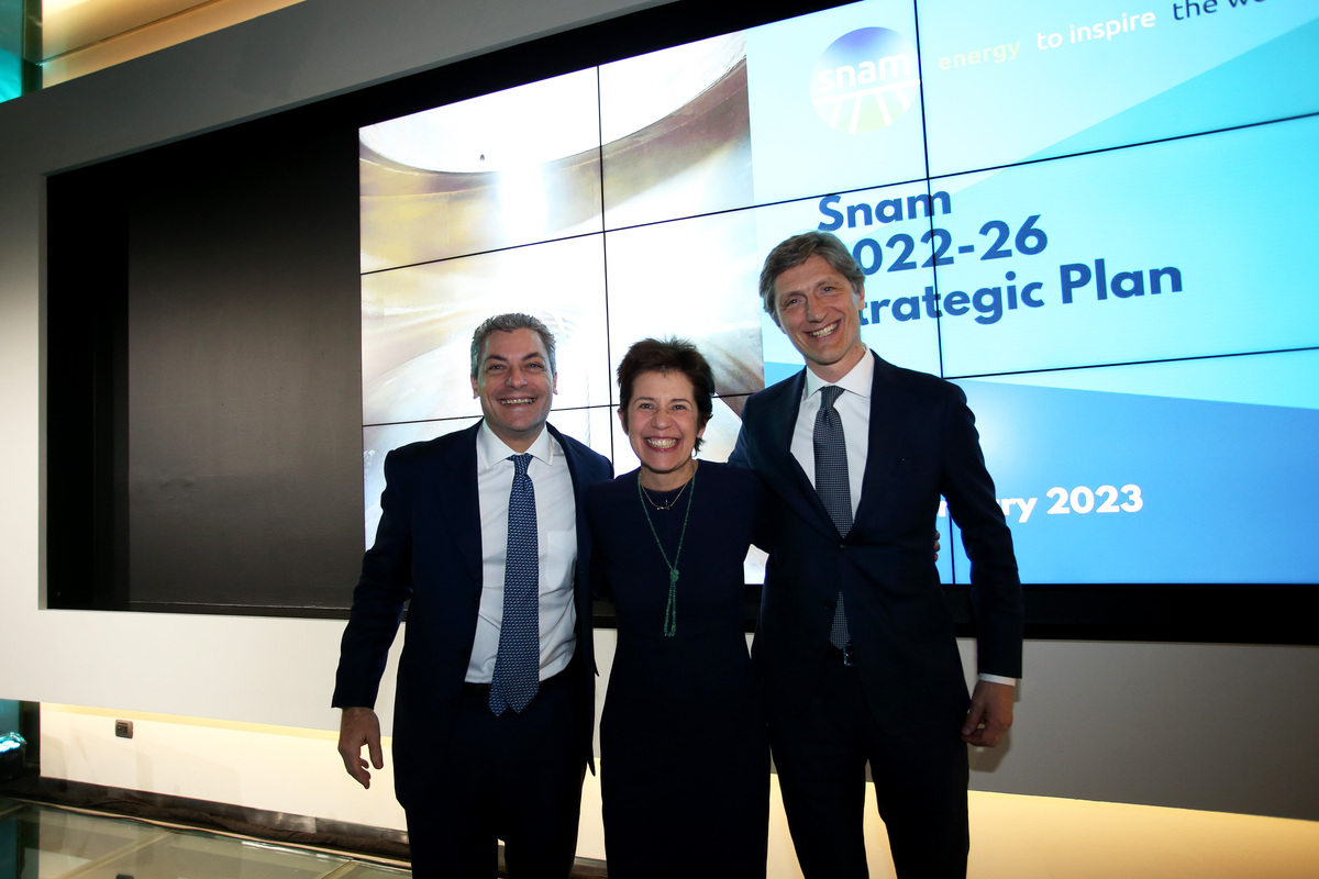 Snam, piano strategico 2022-26: investimenti balzano a €10 miliardi Snam, piano strategico 2022-26: investimenti balzano a €10 miliardi