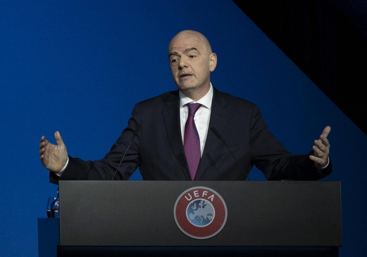 Gianni Infantino (Lapresse) Gianni Infantino (Lapresse)