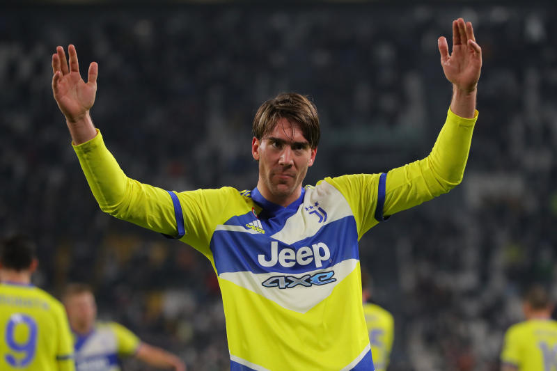 L'attaccante serbo Dusan Vlahovic è stato acquistato Juventus per 80 milioni di euro (IPA) L'attaccante serbo Dusan Vlahovic è stato acquistato Juventus per 80 milioni di euro (IPA)