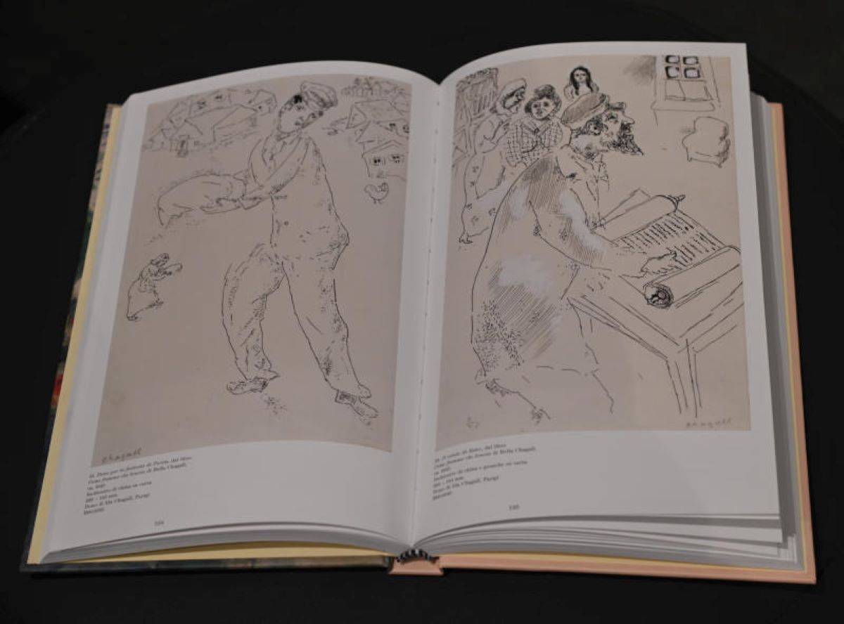 La mostra ‘Marc Chagall. Una storia di due mondi’ al Mudec. Foto Ipa La mostra ‘Marc Chagall. Una storia di due mondi’ al Mudec. Foto Ipa
