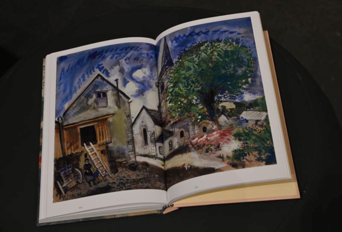 La mostra ‘Marc Chagall. Una storia di due mondi’ al Mudec. Foto Ipa La mostra ‘Marc Chagall. Una storia di due mondi’ al Mudec. Foto Ipa