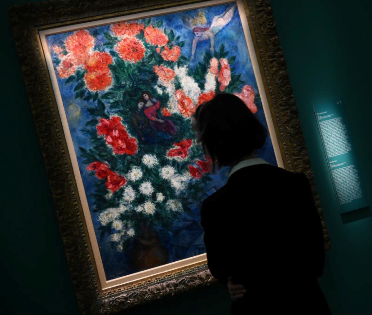 La mostra ‘Marc Chagall. Una storia di due mondi’ al Mudec. Foto Ipa La mostra ‘Marc Chagall. Una storia di due mondi’ al Mudec. Foto Ipa