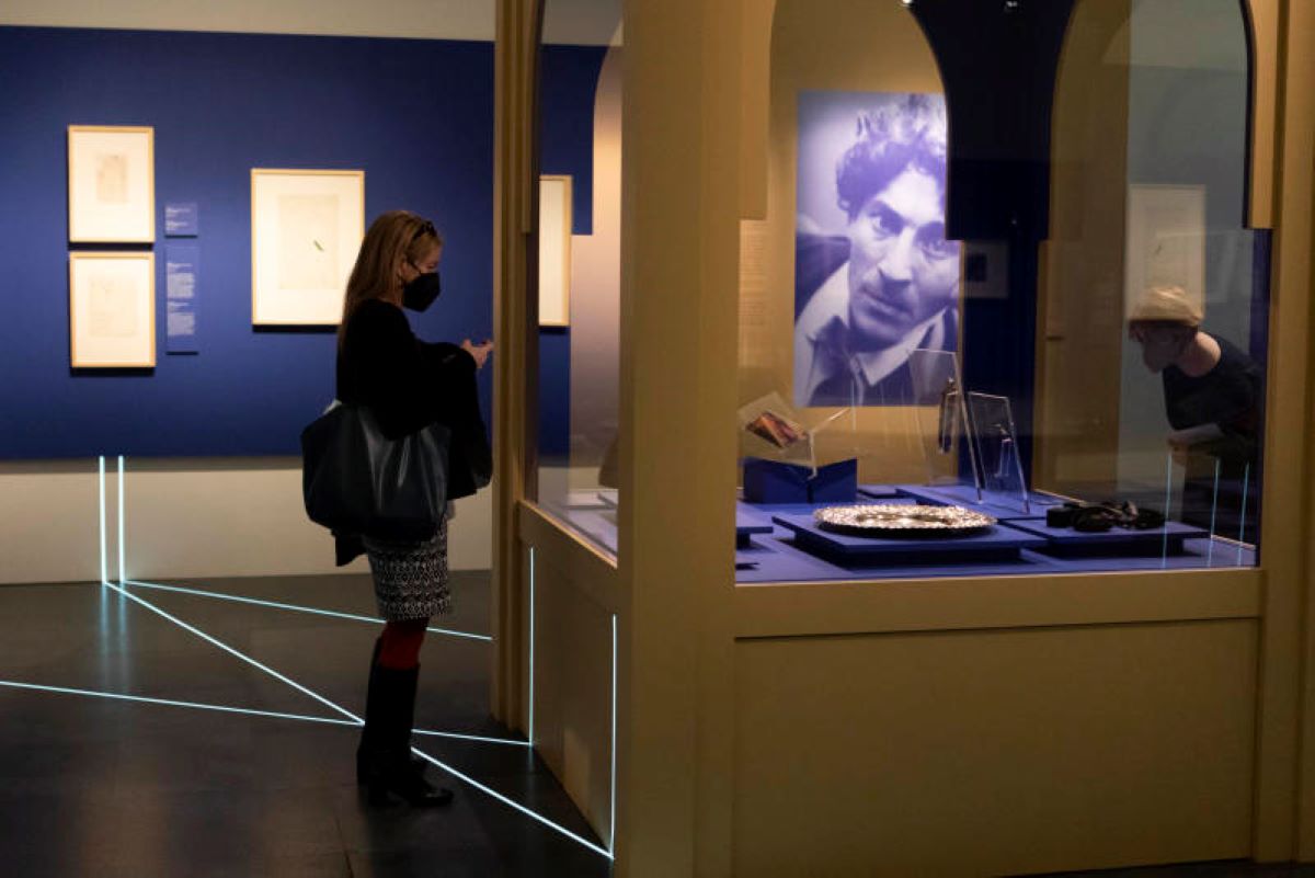 La mostra ‘Marc Chagall. Una storia di due mondi’ al Mudec. Foto Ipa La mostra ‘Marc Chagall. Una storia di due mondi’ al Mudec. Foto Ipa