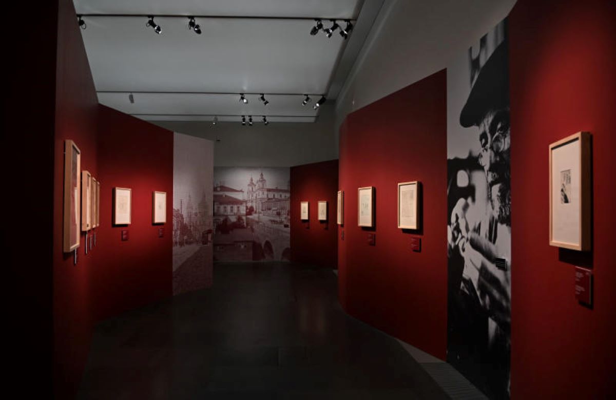 La mostra ‘Marc Chagall. Una storia di due mondi’ al Mudec. Foto Ipa La mostra ‘Marc Chagall. Una storia di due mondi’ al Mudec. Foto Ipa