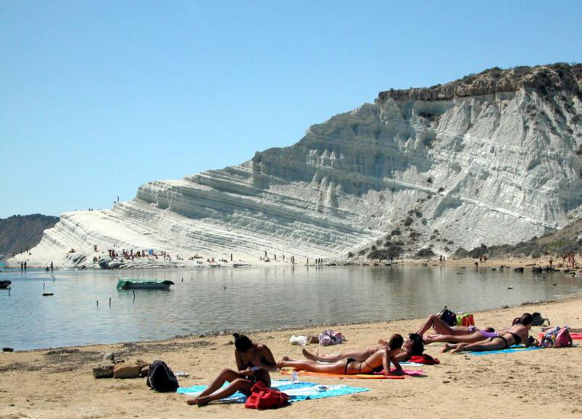 scala dei turchi, elon musk. Foto Ipa