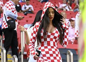 Ivana, la tifosa croata rischia l'arresto ai Mondiali in Qatar