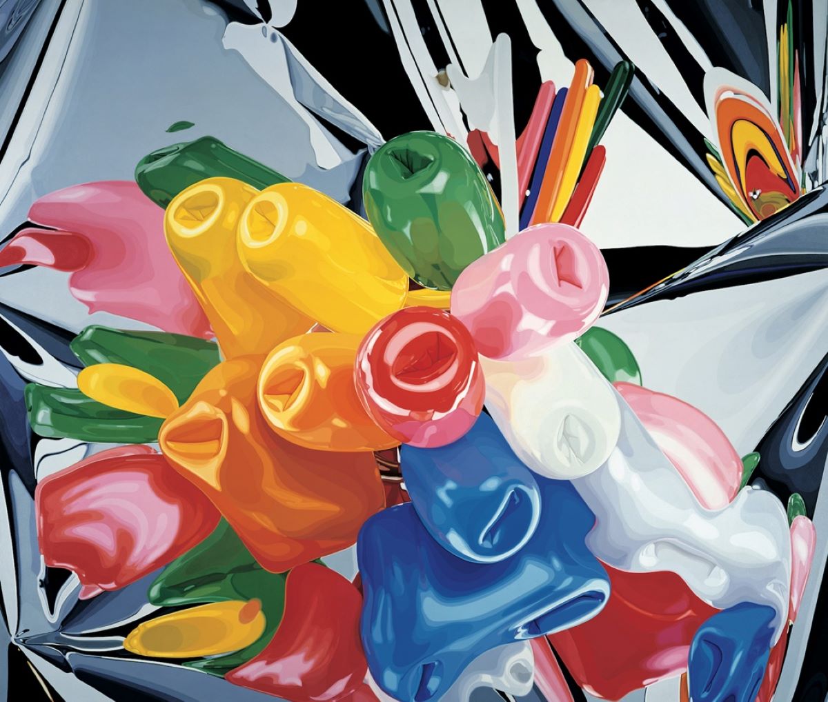 jeff koons Tulipani, 1995 98