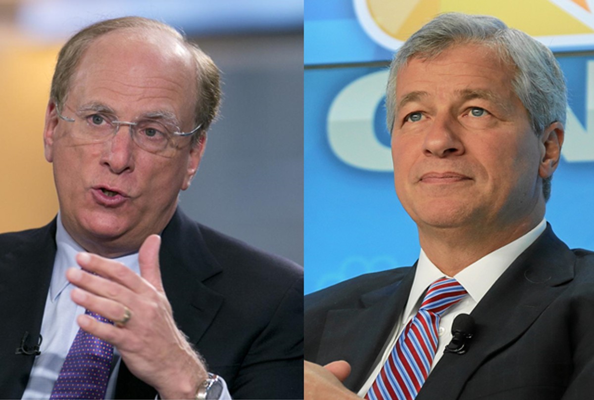 Laurence D. Fink, ceo Blackrock - Jamie Dimon, ceo JP Morgan Chase Bank Laurence D. Fink, ceo Blackrock - Jamie Dimon, ceo JP Morgan Chase Bank