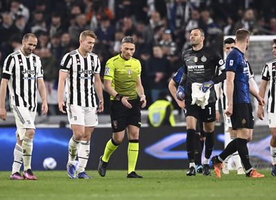 Juventus Inter rigore moviola irrati marelli