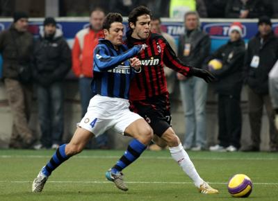 Kakà Zanetti derby Milan Inter