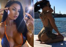 Lady Astrid va in gol: bikini da urlo. Le foto