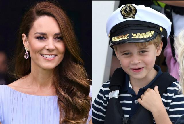 Kate Middleton e principe George
