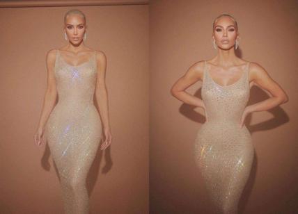 Kim Kardashian ha rovinato l'abito di Marilyn Monroe - FOTO