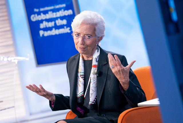 Christine Lagarde, governatrice della Bce Christine Lagarde, governatrice della Bce