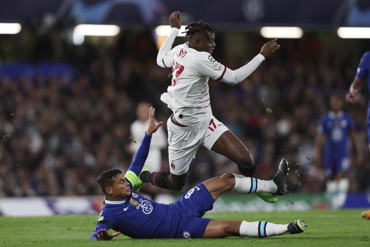 Rafael Leao - Thiago Silva (Lapresse) Rafael Leao - Thiago Silva (Lapresse)