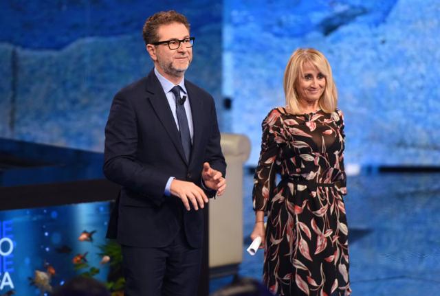 Luciana Litizzetto e Fabio Fazio