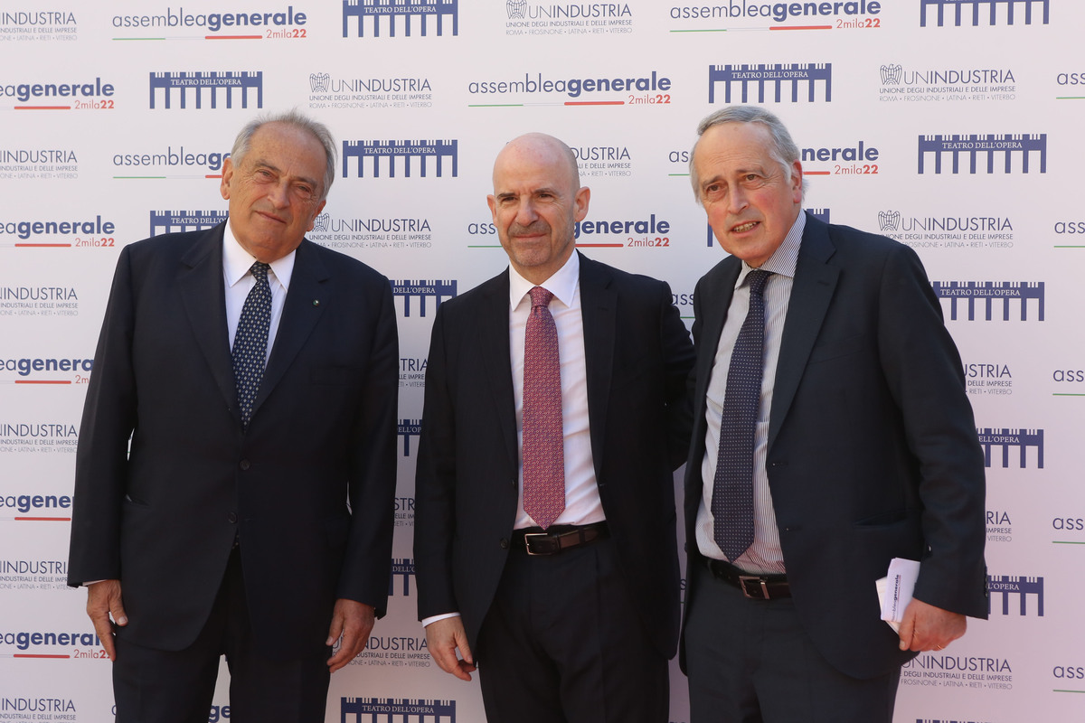 LUIGI ABETE IMPRENDITORE, ANGELO CAMILLI PRESIDENTE DI UNINDUSTRIA, GIANCARLO ABETE IMPRENDITORE LUIGI ABETE IMPRENDITORE, ANGELO CAMILLI PRESIDENTE DI UNINDUSTRIA, GIANCARLO ABETE IMPRENDITORE