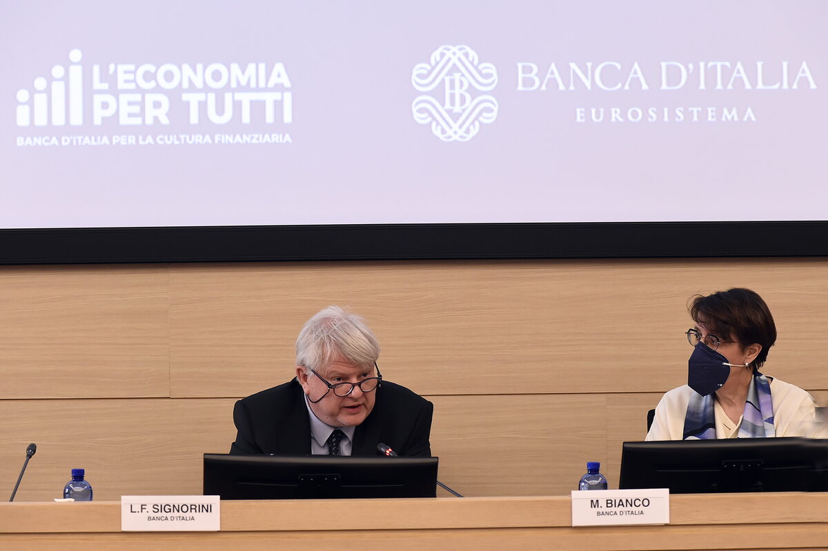 LUIGI FEDERICO SIGNORINI DG BANCA D'ITALIA, MAGDA BIANCO BANCA D'ITALIA LUIGI FEDERICO SIGNORINI DG BANCA D'ITALIA, MAGDA BIANCO BANCA D'ITALIA