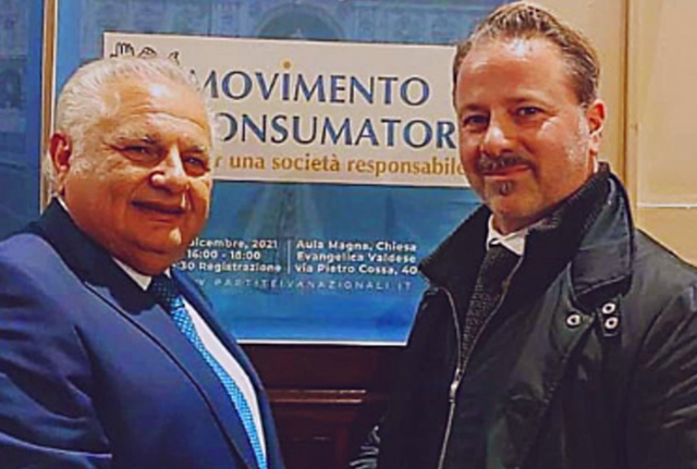 da sx: Dott. B. Maizzi e Dott. A. Sorrento