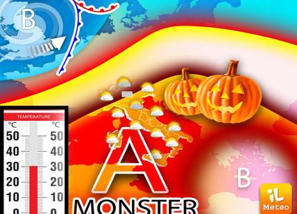Caldo eccezionale ad Halloween con l'anticiclone Monster