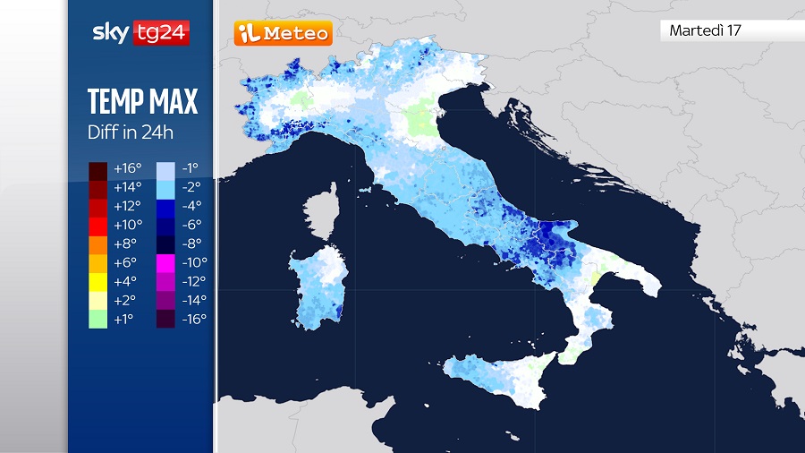 mappa freddo