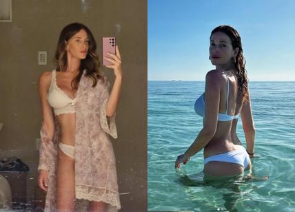 Alessia Marcuzzi in lingerie sfida la censura: il web va in tilt- FOTO
