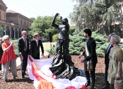 Margherita Hack scultura 2022 3633Credit photo Nick Zonna