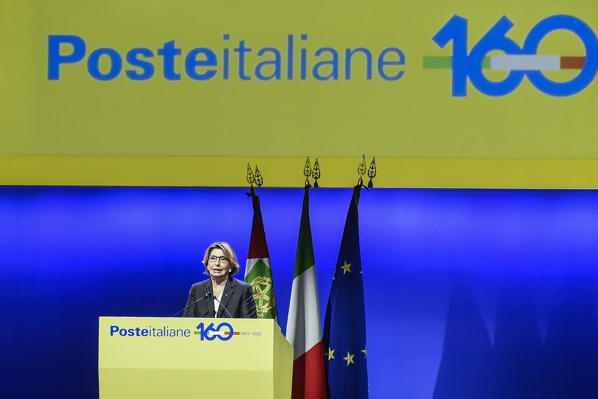 MARIA BIANCA FARINA PRESIDENTE POSTE ITALIANE MARIA BIANCA FARINA PRESIDENTE POSTE ITALIANE