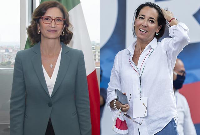 Mariastella Gelmini e Licia Ronzulli Mariastella Gelmini e Licia Ronzulli