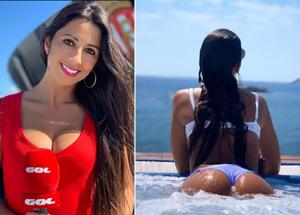 Maria Moran mozzafiato, la Diletta Leotta del calcio spagnolo