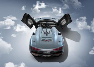 Nuova Maserati MC20 Cielo, la spider dal tetto retrattile