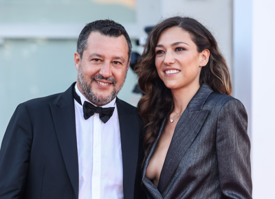 Matteo Salvini Francesca Verdini