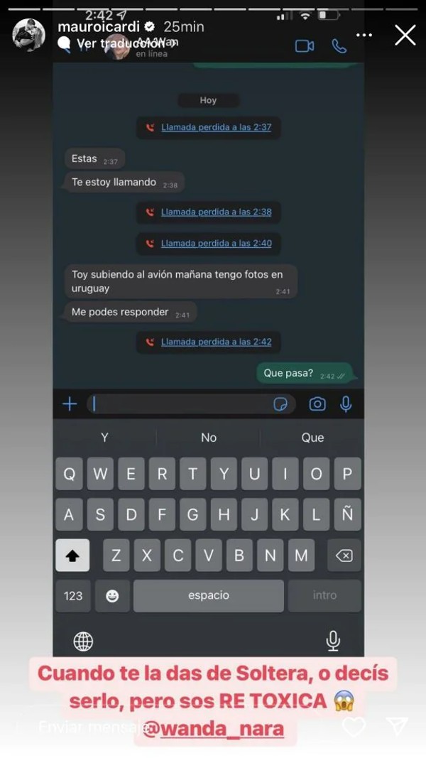 Mauro Icardi Chat