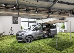 Mercedes svela il Concept del microcarvan EQT Marco Polo 100% elettrico