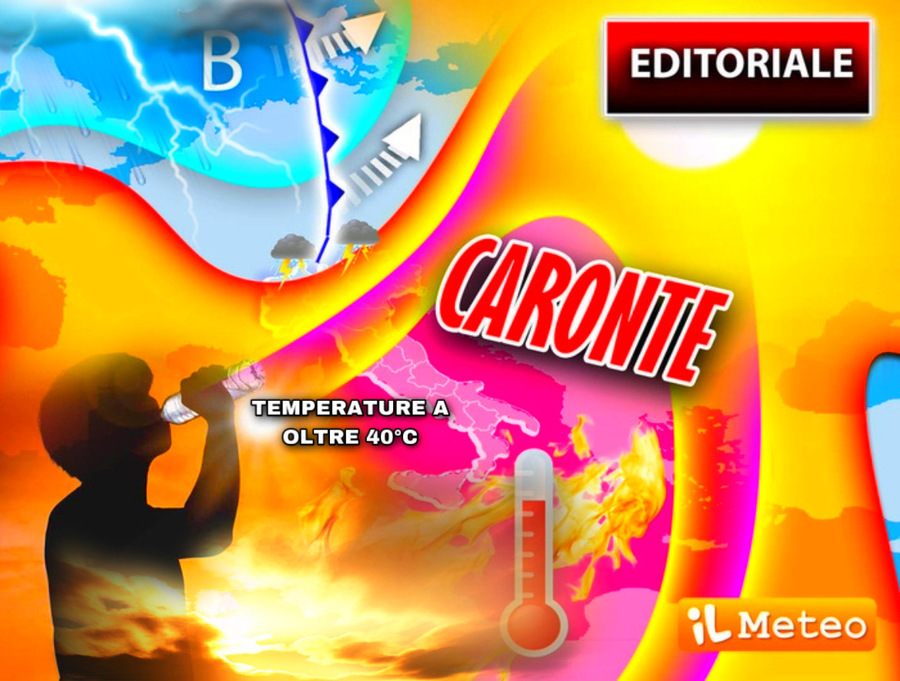 meteo caronte italia previsioni