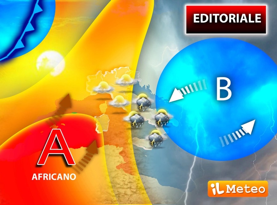 meteo previsioni italia prossimi giorni grandine