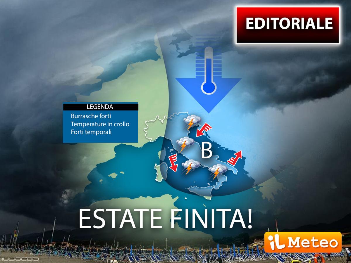 Meteo previsioni weekend settembre italia