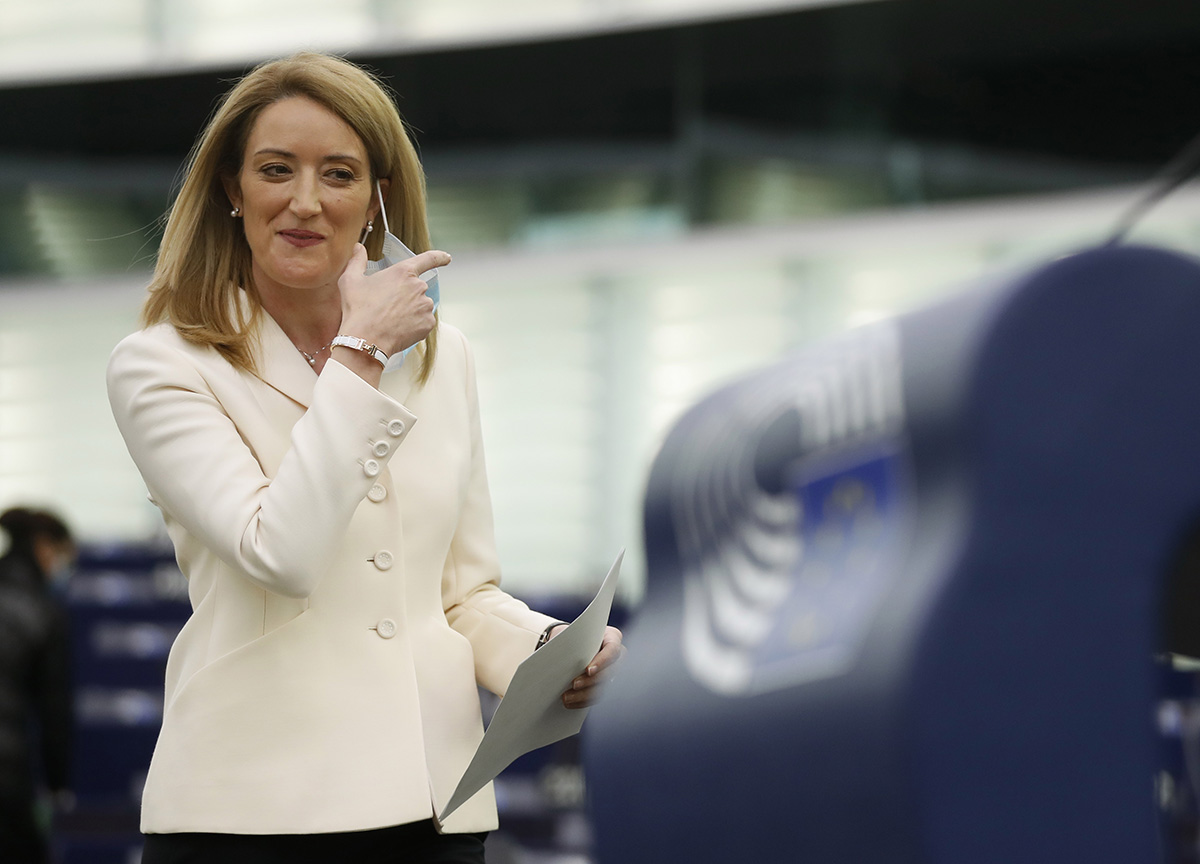 Roberta Metsola Presidente Europarlamento Roberta Metsola Presidente Europarlamento