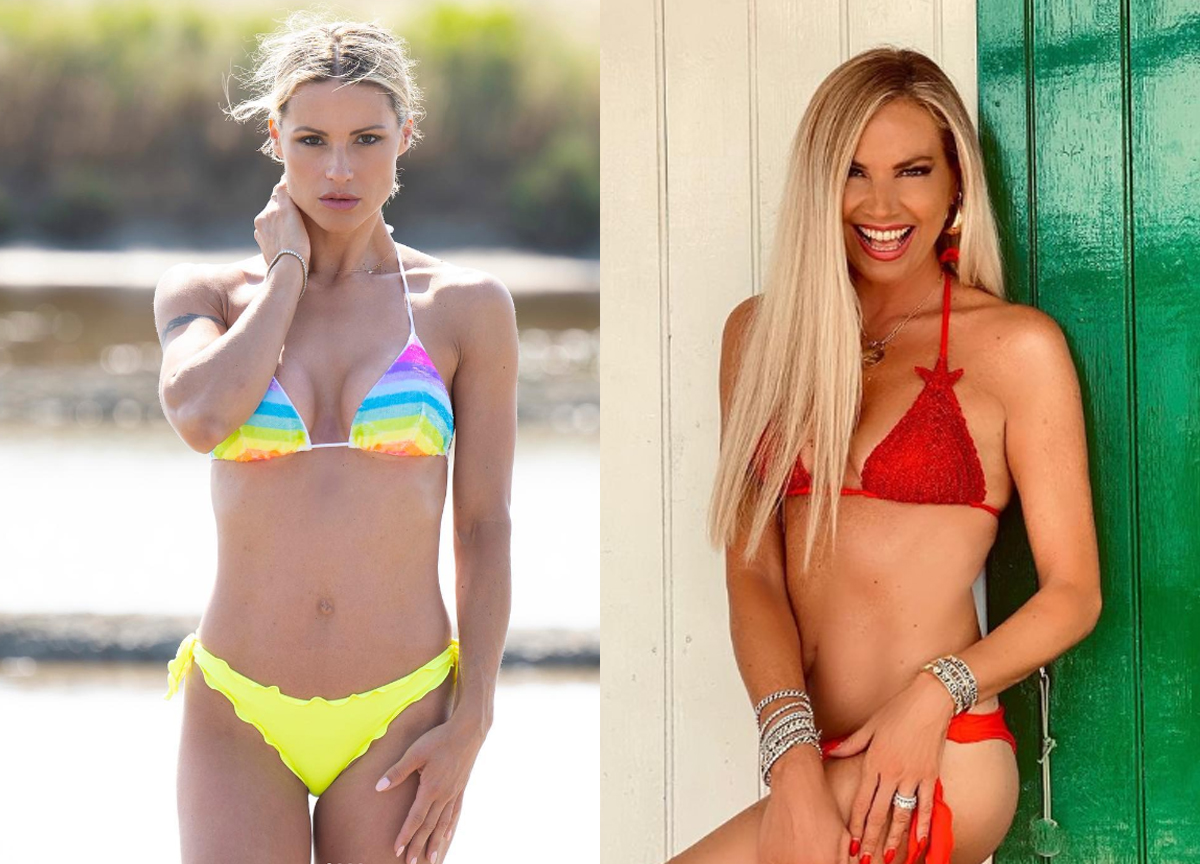 Michelle Hunziker e Federica Panicucci
