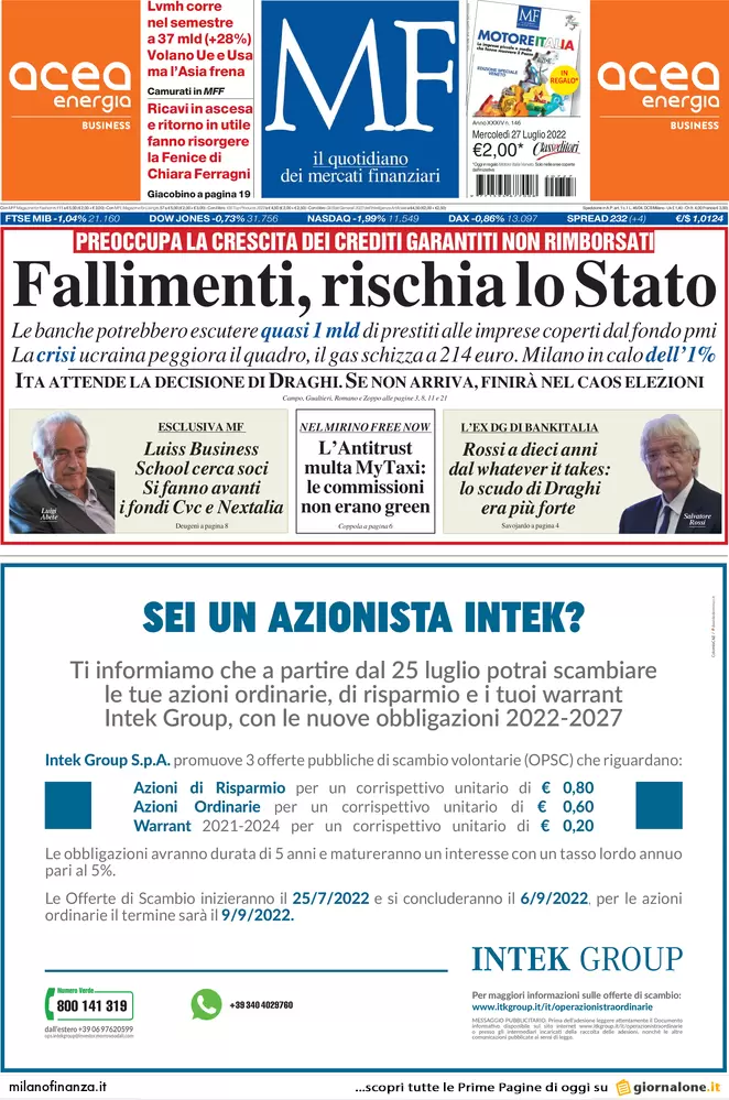 milano finanza 014808498